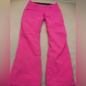 SNOW PANTS Size 8 women COLOR PINK